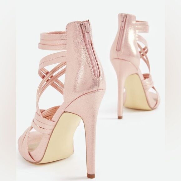 JUSTFAB Party Pleaser Strappy Heeled Sandal
size 7.5 BIN 16 - Picture 4 of 11